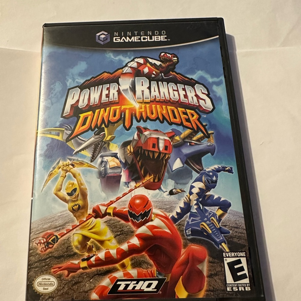 Nintendo GameCube Power Rangers Dino Thunder CIB